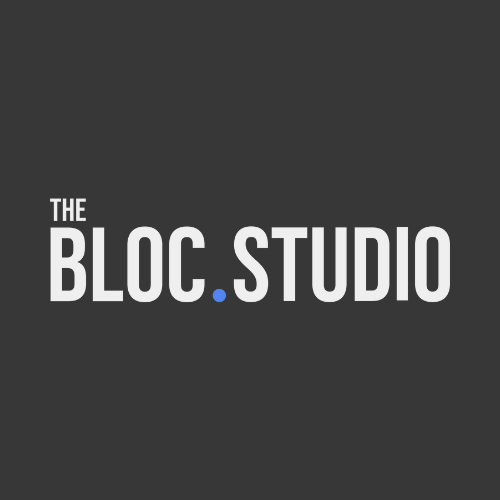 The Bloc Studio brand identity design diandra holden product designer