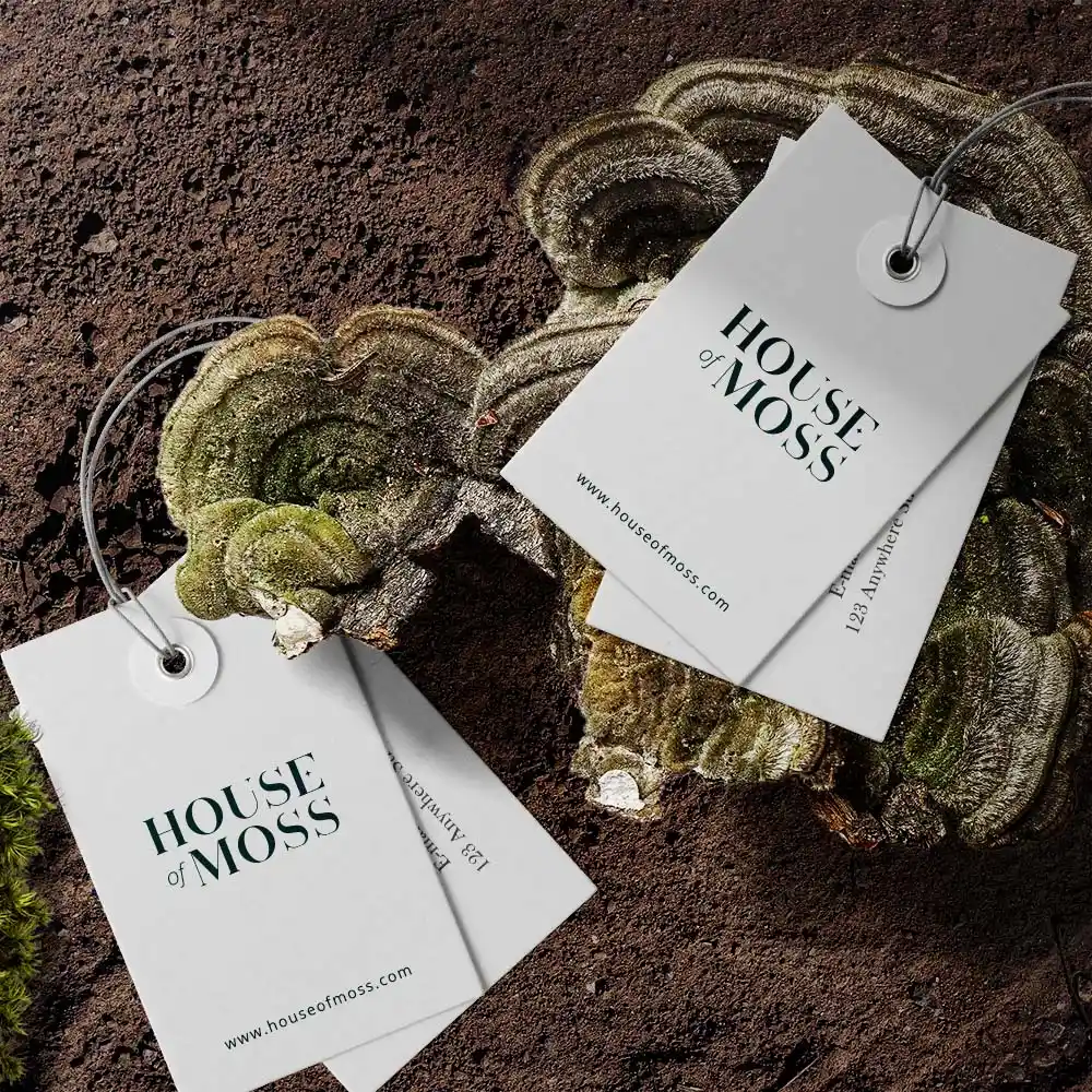 House of Moss logo design brand identity design diandra holden product designer