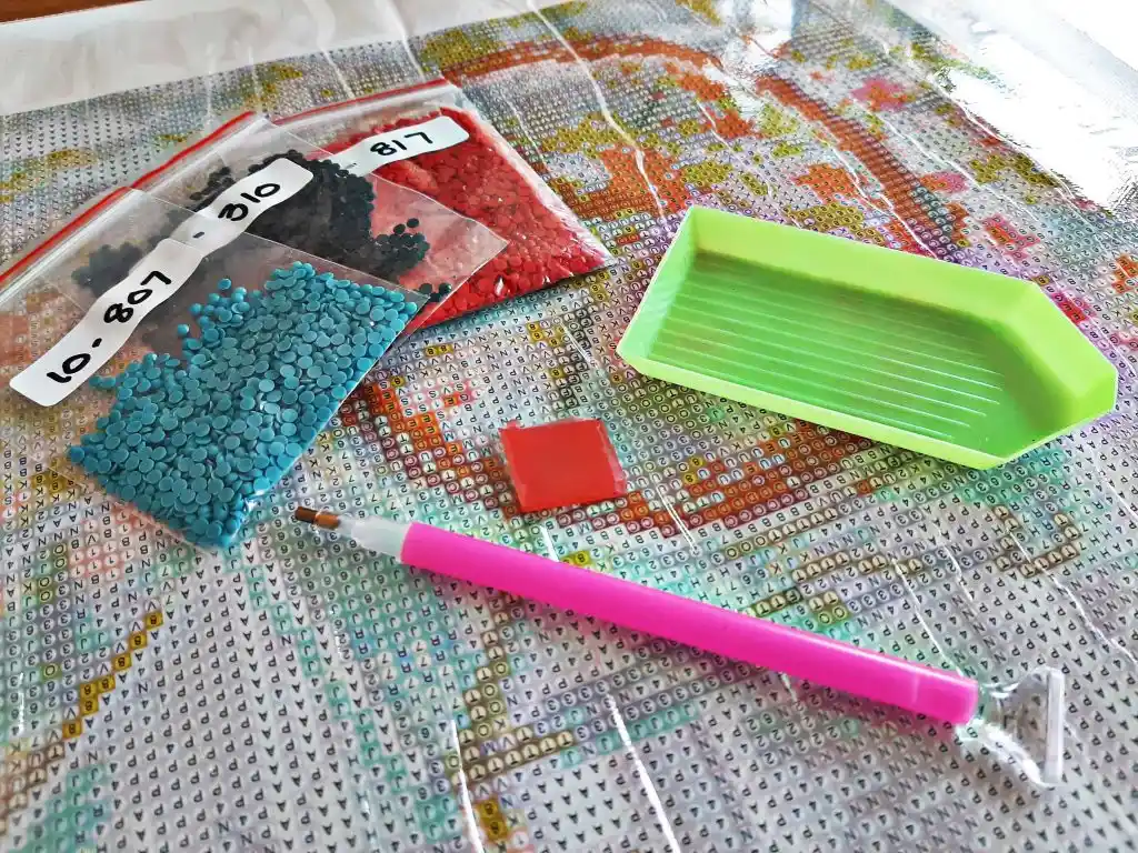 Diamond dot painting website design craft gone sparkly diandra holden product designer case study